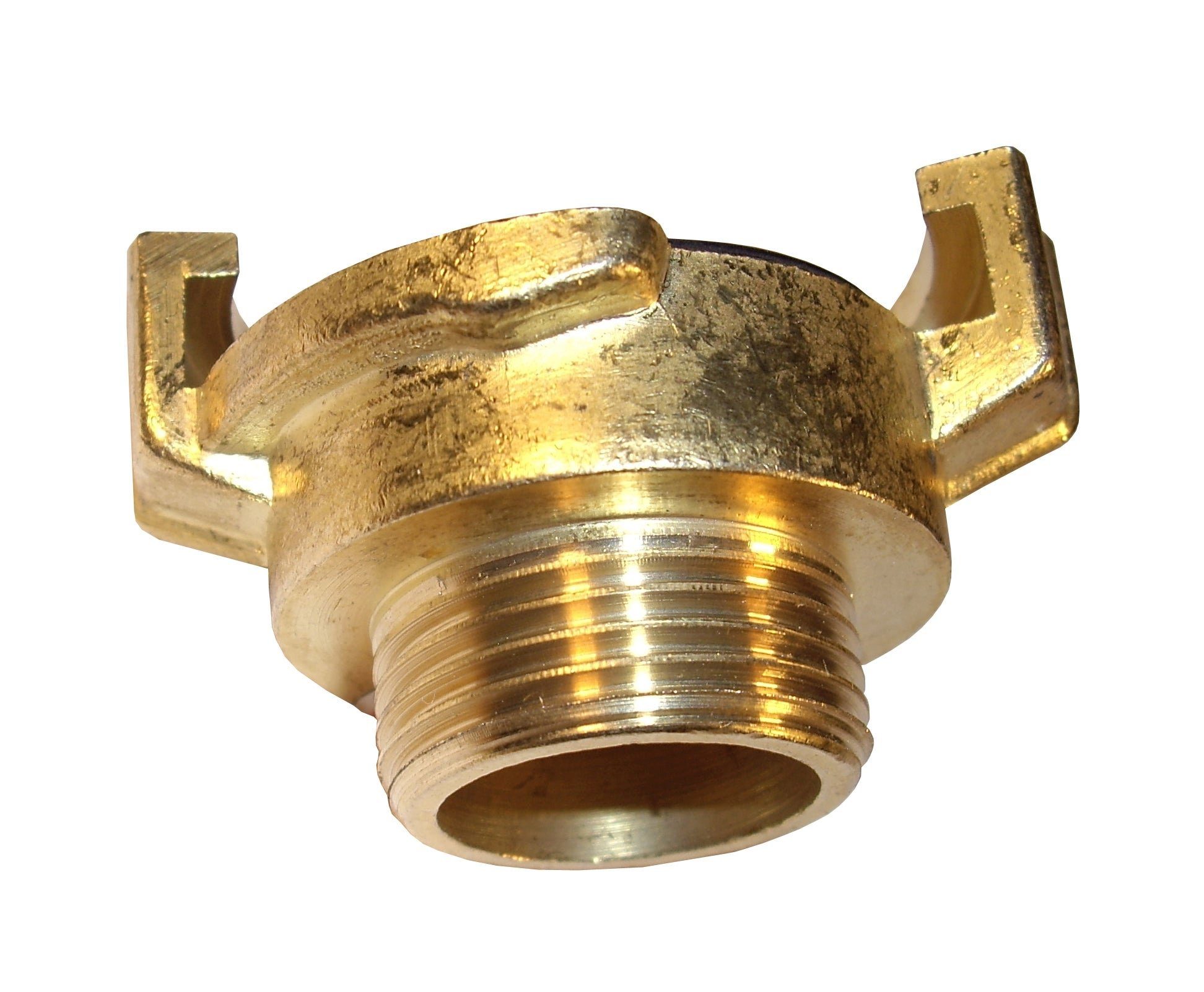 TRIZERATOP Schlauchkupplung Messing Wasserkupplung Schnellkupplung Aussengewinde 3/4" - 19mm