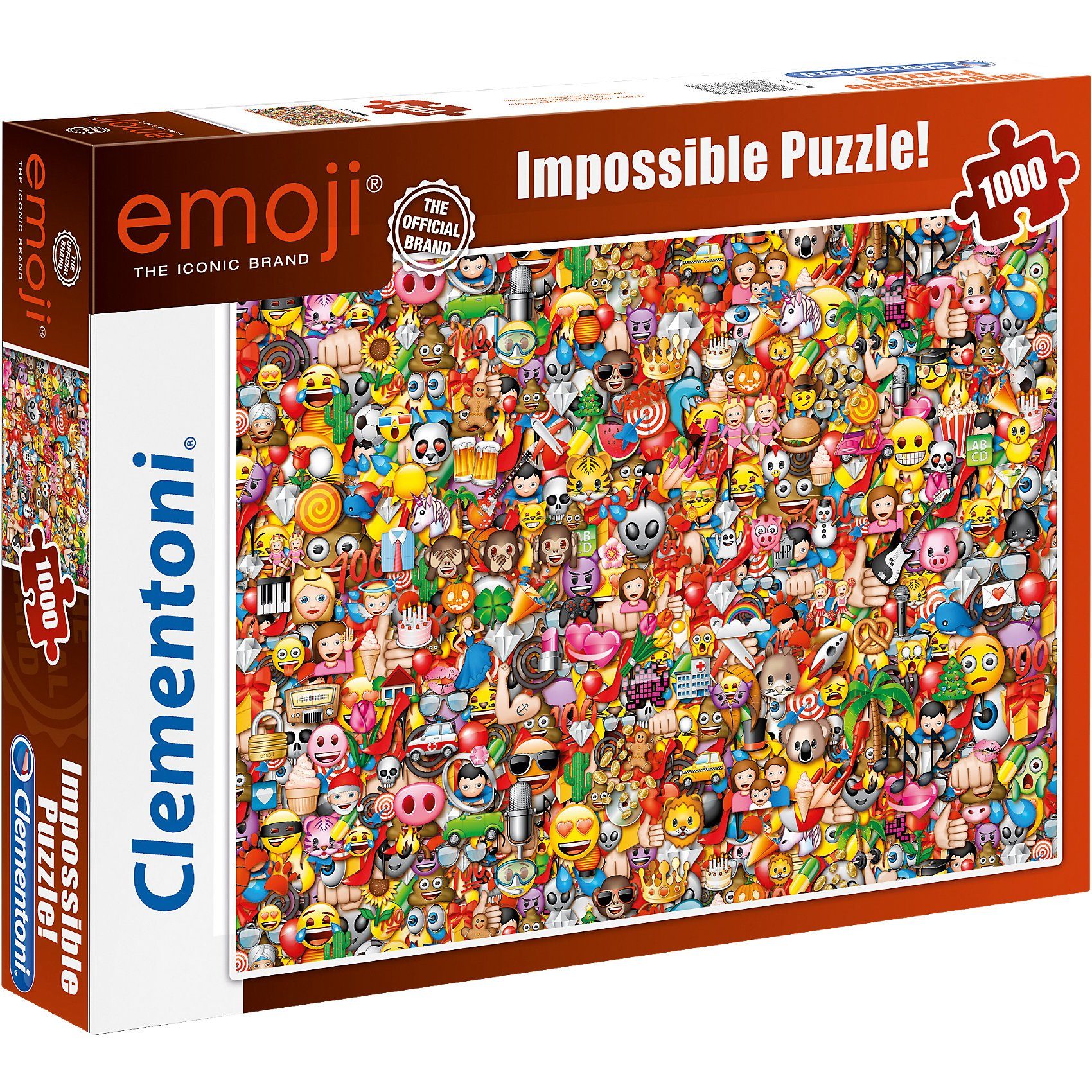 Clementoni® Impossible Puzzle 1000 Teile - Emoji | OTTO