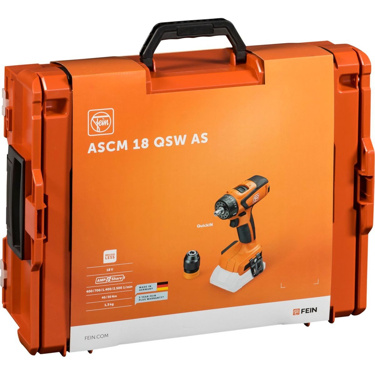 Fein Bohrschrauber ASCM 18 QSW AS N00 Akku-Bohrschrauber