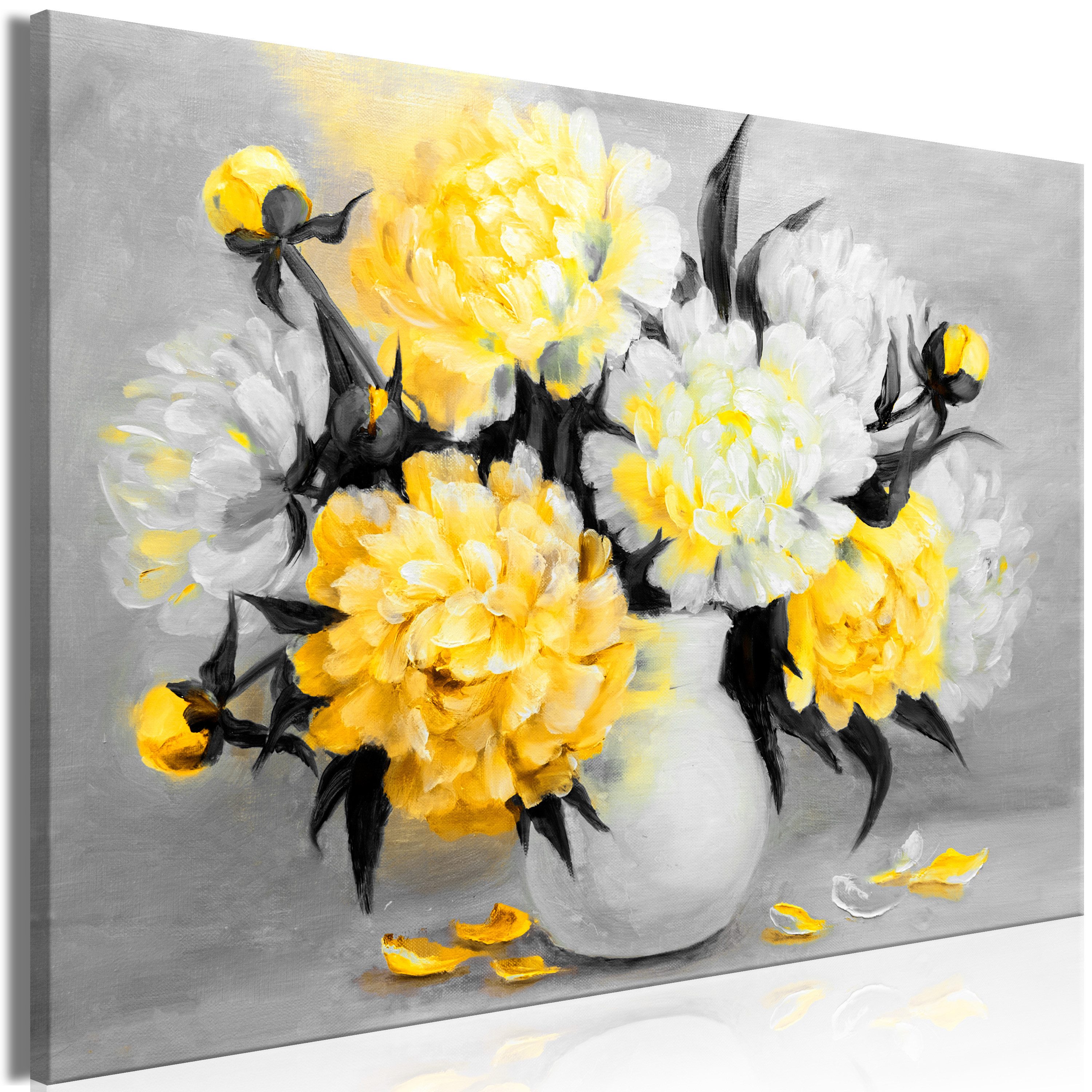 Artgeist Wandbild Fragrant Colours (1 Part) Wide Yellow