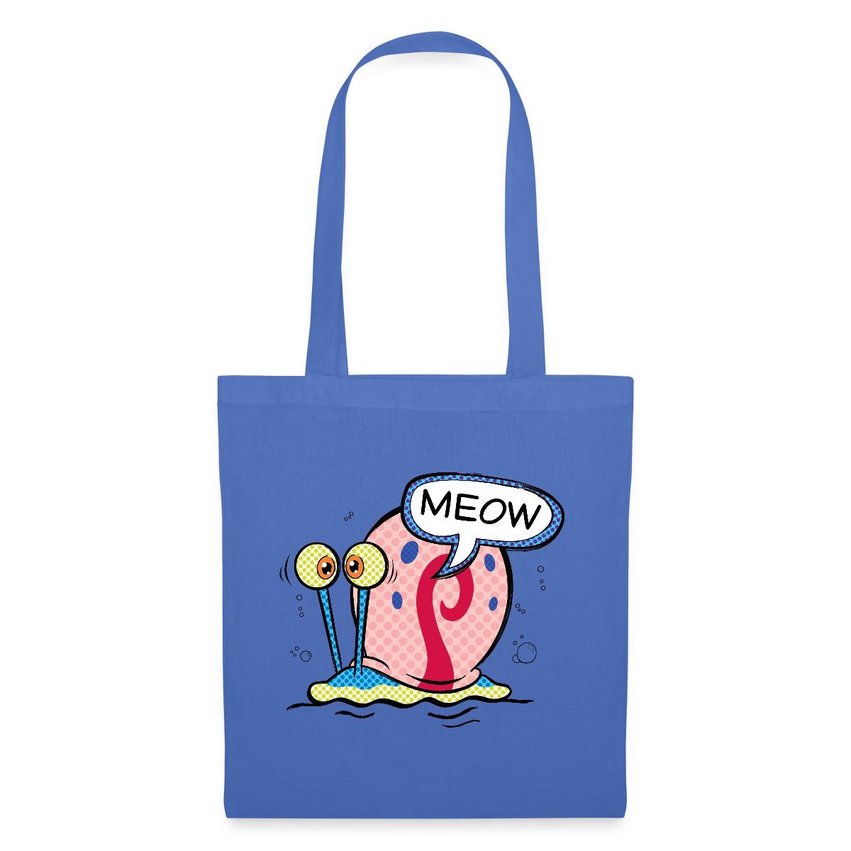 Henkeltasche SpongeBob Schwammkopf Gary Die Schnecke Stoffbeutel