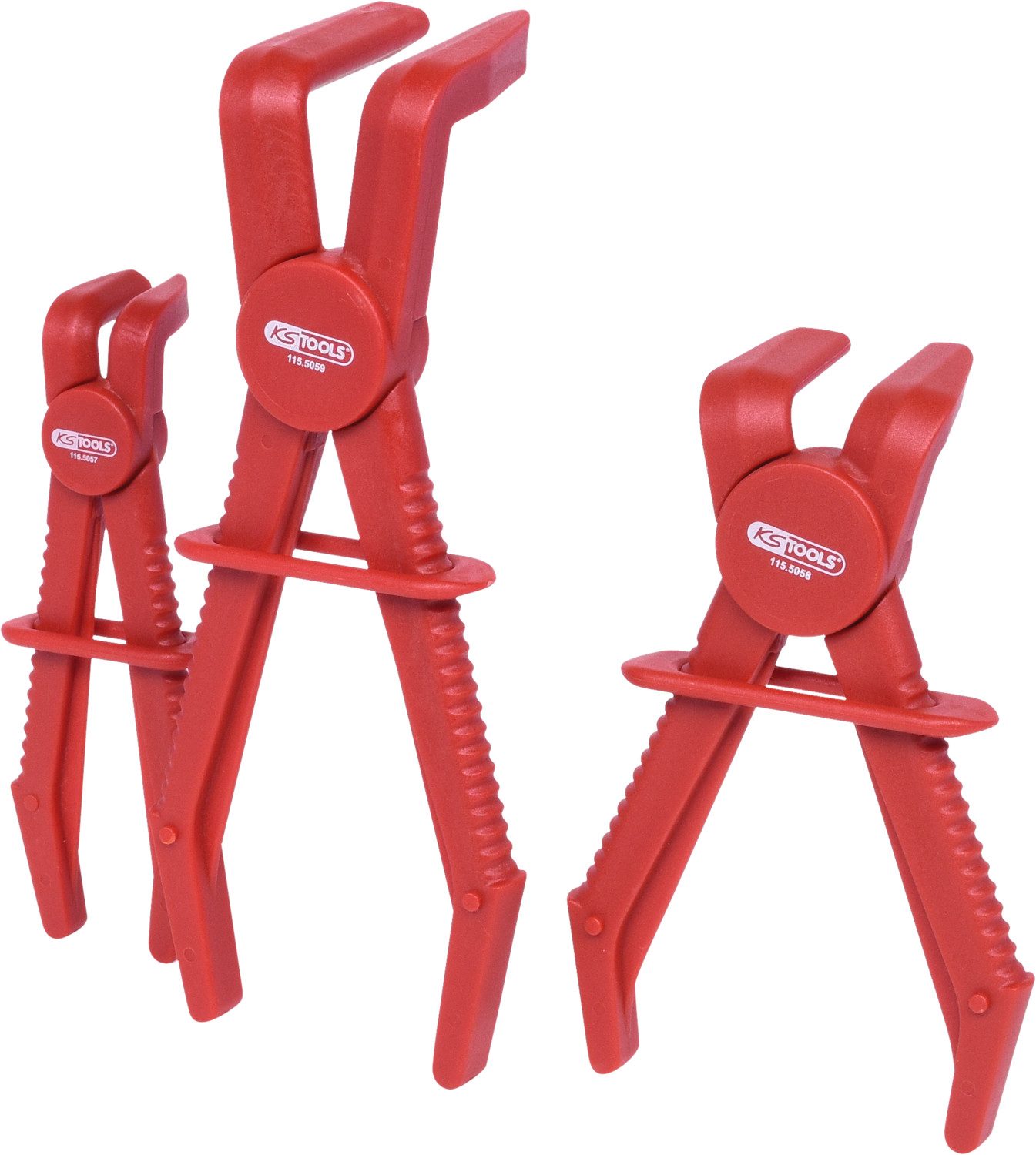 KS Tools Щипцыset Schlauch-Abklemm-Zangen-Satz 90°, 3-tlg (115.5055)