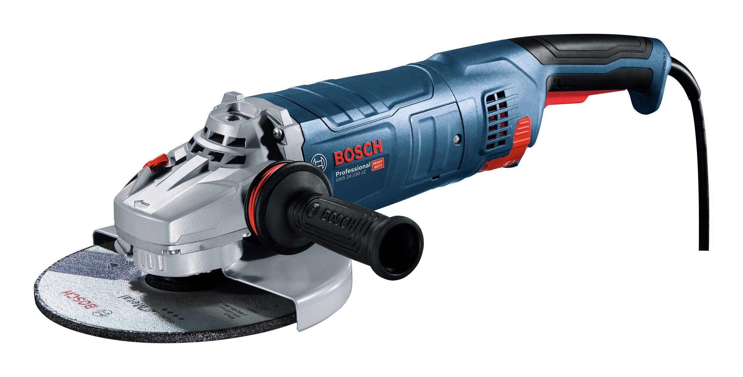 Bosch Professional Winkelschleifer GWS 24-230 PZ, max. 6500 U/min, Im Karton