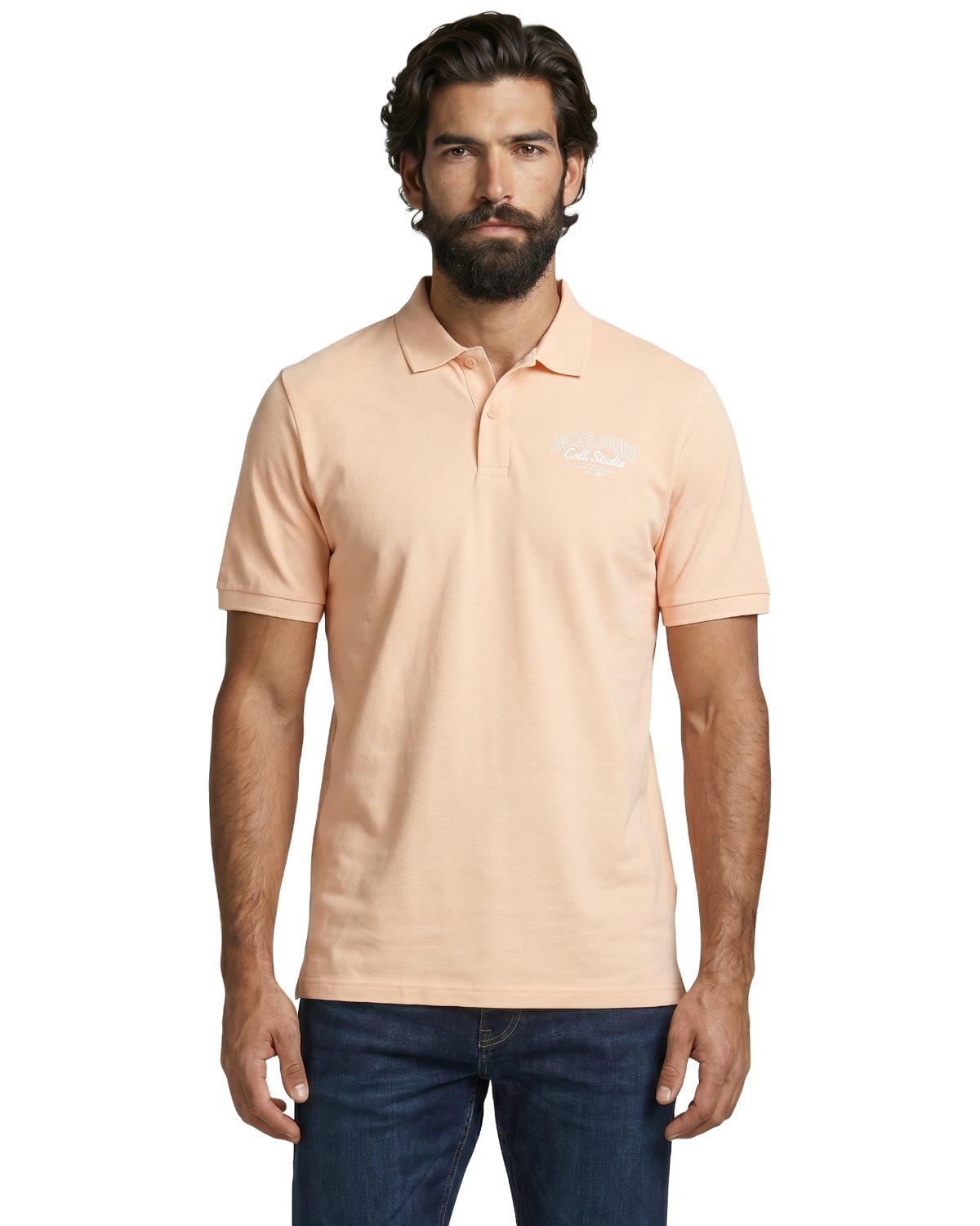 Jack & Jones Poloshirt (Spar-Set, 3er-Pack) mit besticktem Logo