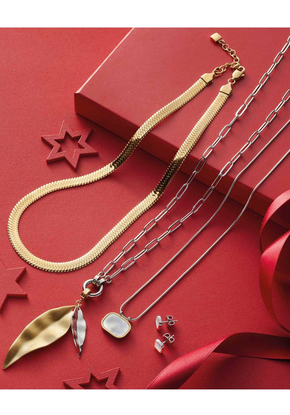 LEONARDO Kette ohne Anhänger Halskette ... LEONARDO Kette ohne Anhänger Halskette ...