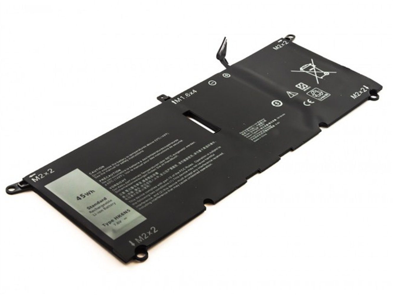 MobiloTec Akku kompatibel mit Dell Inspiron 13MF Pro-D2505TA Akku Akku 5500 mAh (1 St)