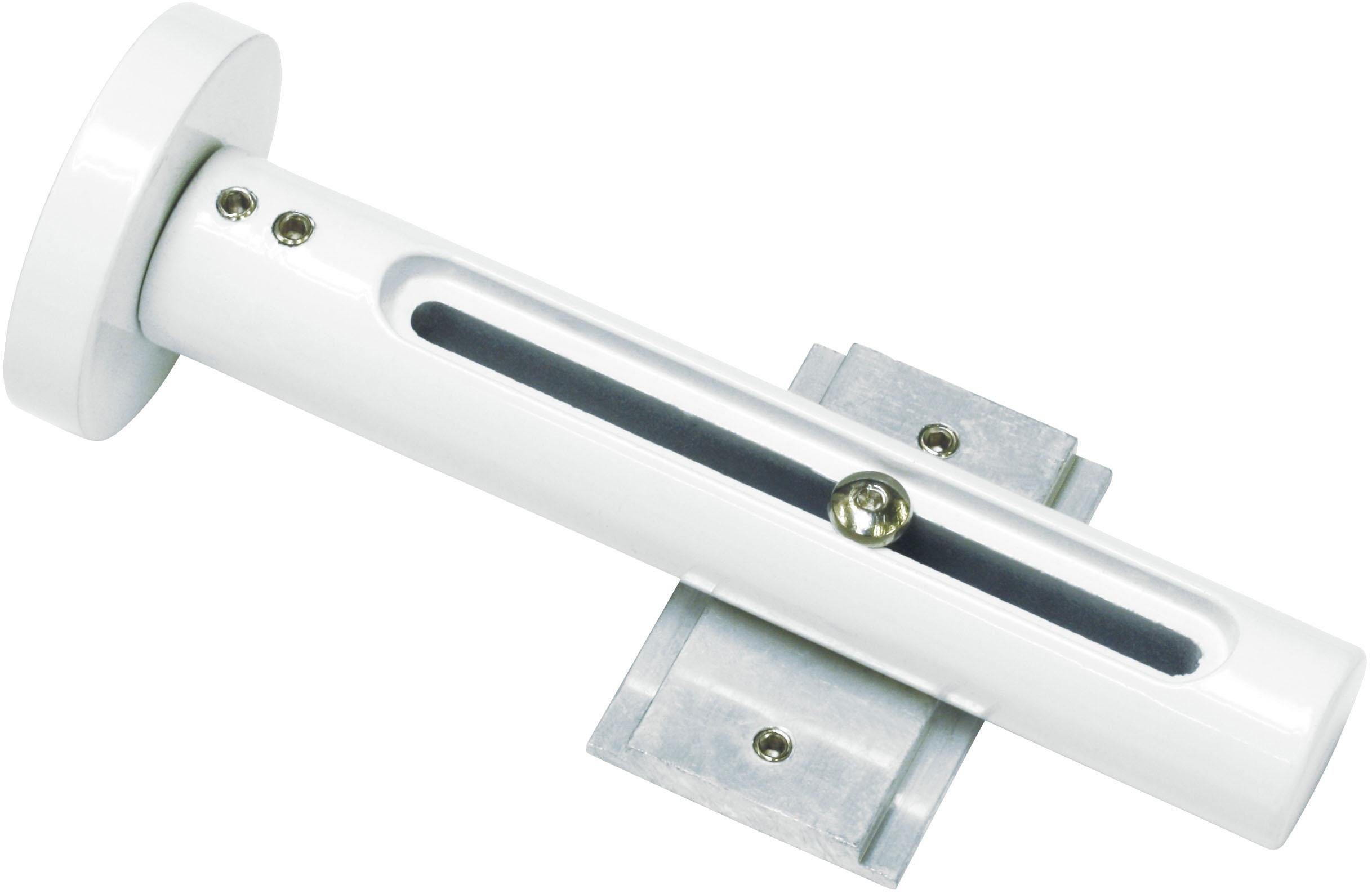 GARDINIA Gardinenstangenhalter Wandträger 3-läufig, (1-St), Serie Flächenvorhang-Technik Atlanta 3-läufig