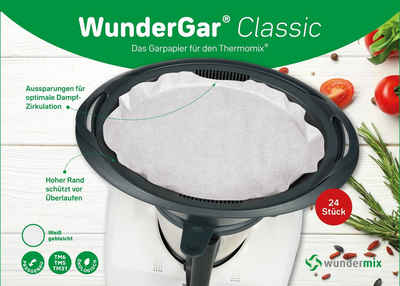 Wundermix Backpapier »WunderGar® Classic - Dampfgarpapier für Thermomix Varoma«, TM6, TM5 und TM31