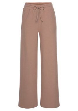 LASCANA Loungehose -Relaxhose mit weitem Bein, Loungewear