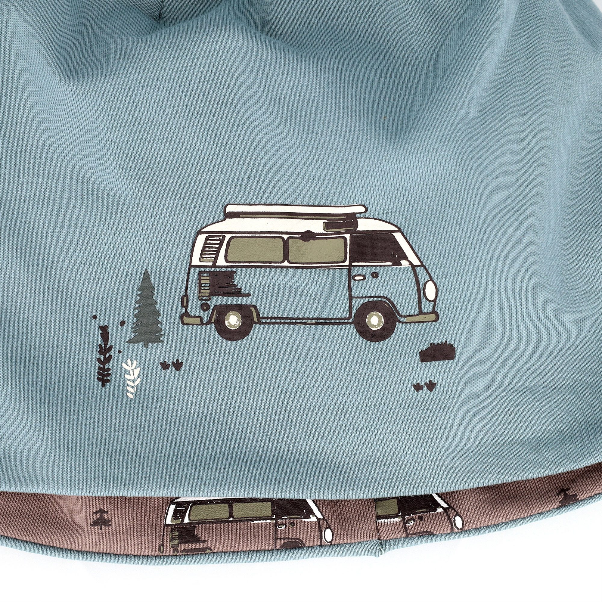 MAXIMO Beanie (1-St) wendbar, für den Übergang