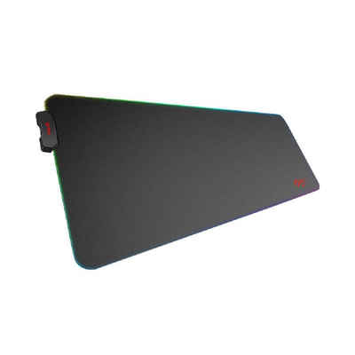 Havit Gaming Mauspad Gaming Mousepad RGB 363x265mm groß Anti-Rutsch Schwarz