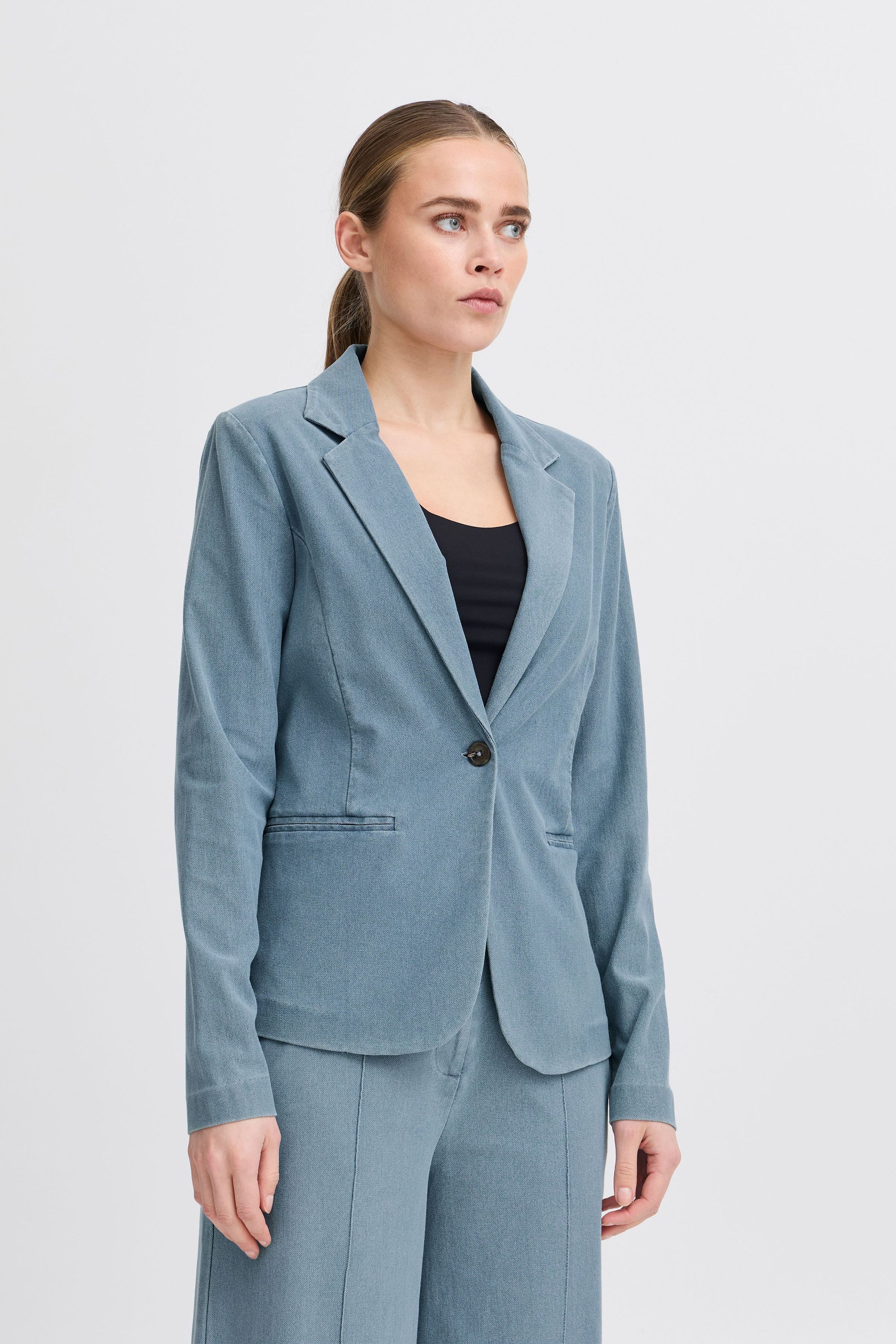 Ichi Kurzblazer IHKATE DENIM BL Moderner günstig online kaufen