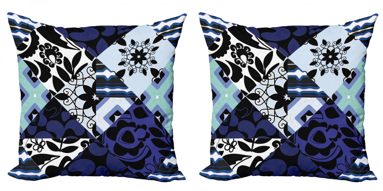 Kissenbezüge Modern Accent Doppelseitiger Digitaldruck, Abakuhaus (2 Stück), Shabby Flora Petals