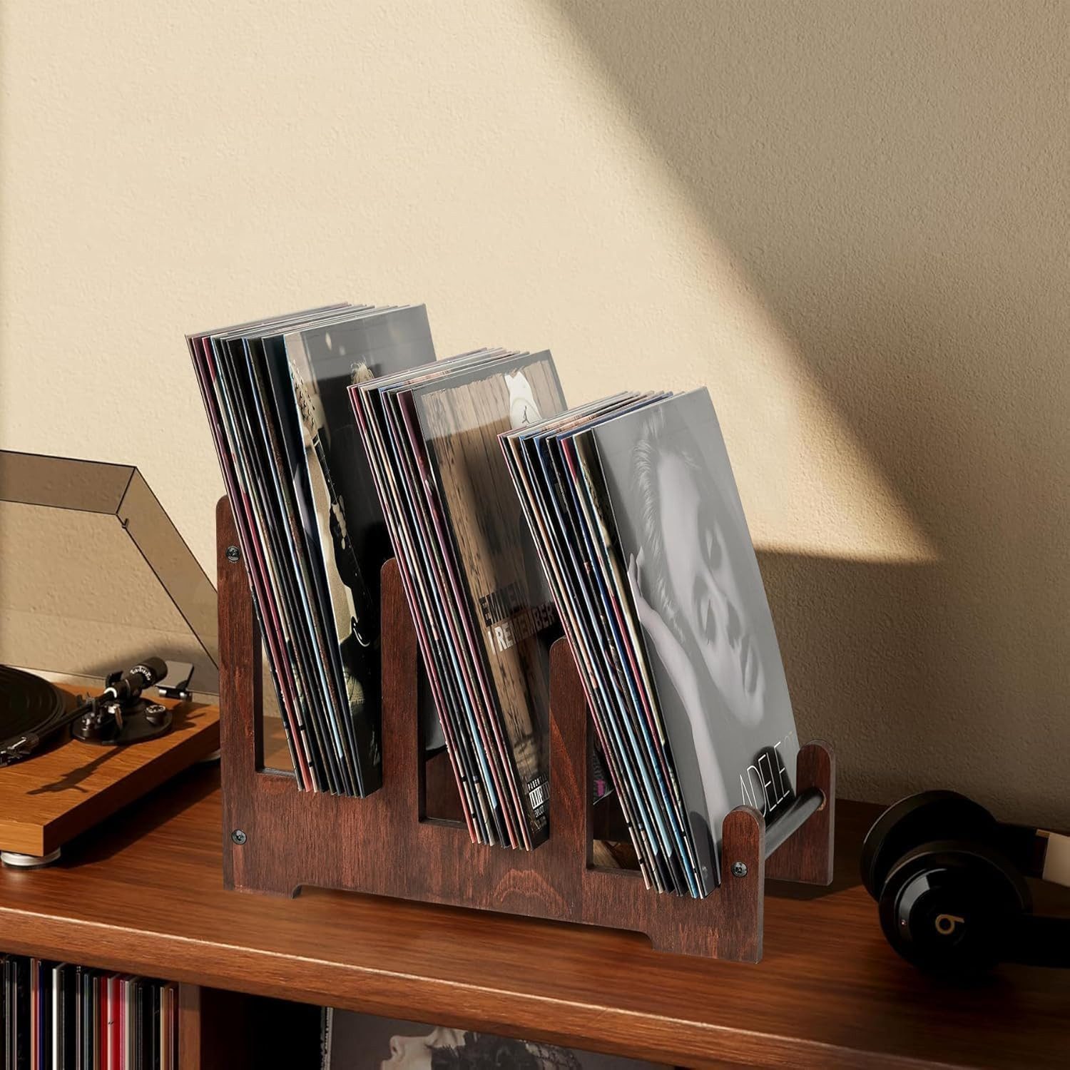 BlingBin CD-Regal Schallplattenständer, Prospekthalter Schallplatten Aufbew günstig online kaufen