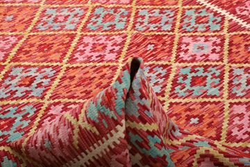 Orientteppich Kelim Afghan 192x242 Handgewebter Orientteppich, Nain Trading, rechteckig, Höhe: 3 mm