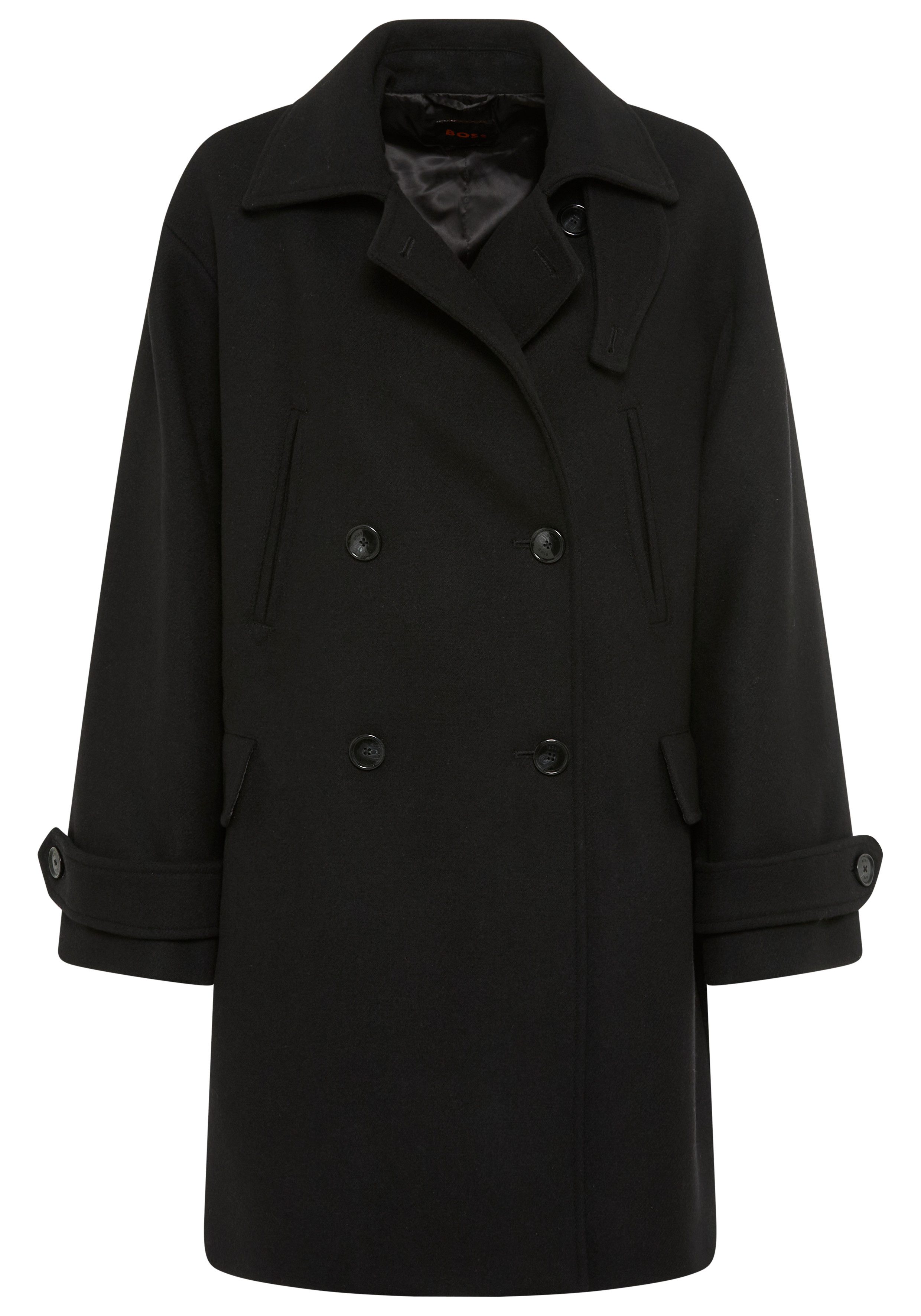BOSS ORANGE Caban Cisabel Premium Damenmode Oversized Fit, mittellang