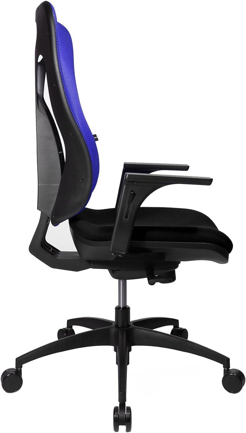 inklusive mit TOPSTAR Sitz), Pro verstellbarem Schreibtischstuhl ergonomisch: Net 100 Bürostuhl höhenverstellbaren (Bürostuhl