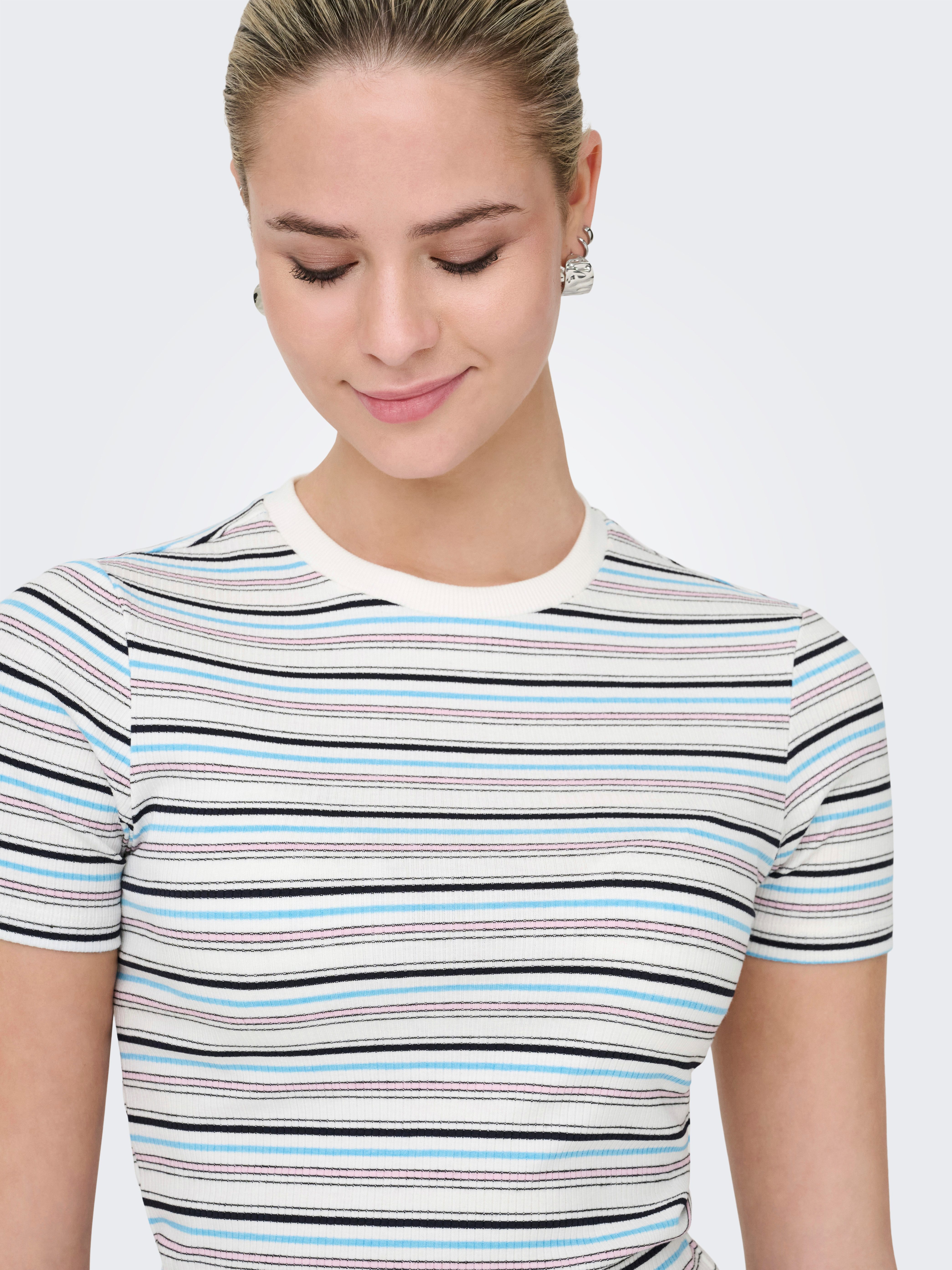 ONLY Kurzarmshirt ONLLUPE S/S STRIPE TEE JRS günstig online kaufen