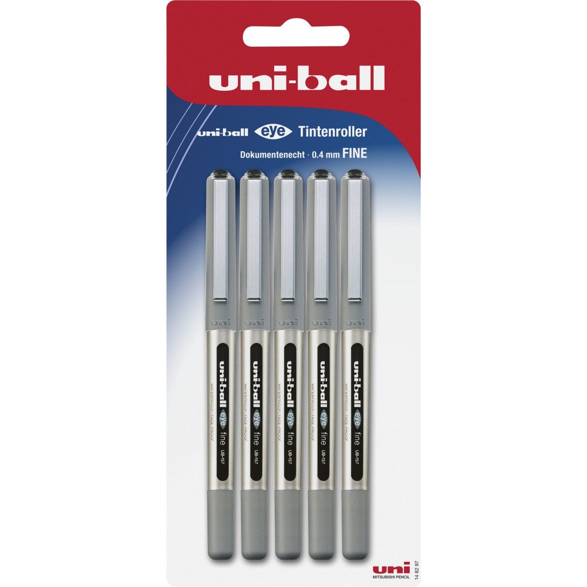 Faber-Castell Tintenroller FABER-CASTELL Tintenroller Free ey Fine 0.7mm schwarz 5 Stück