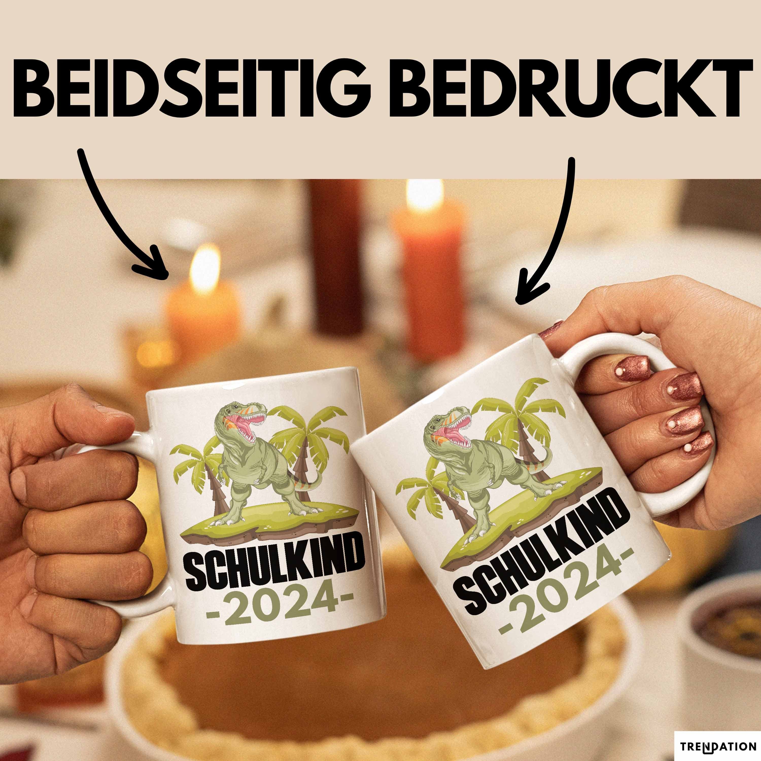 Trendation Tasse Trendation - Einschulung Junge Geschenk für Schultüte