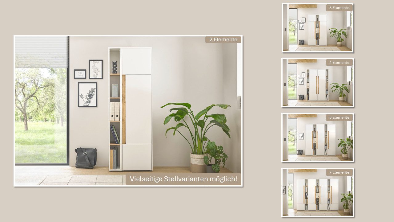 INOSIGN Büromöbel-Set CiTY/GiRON, (Set, 2-tlg) günstig online kaufen