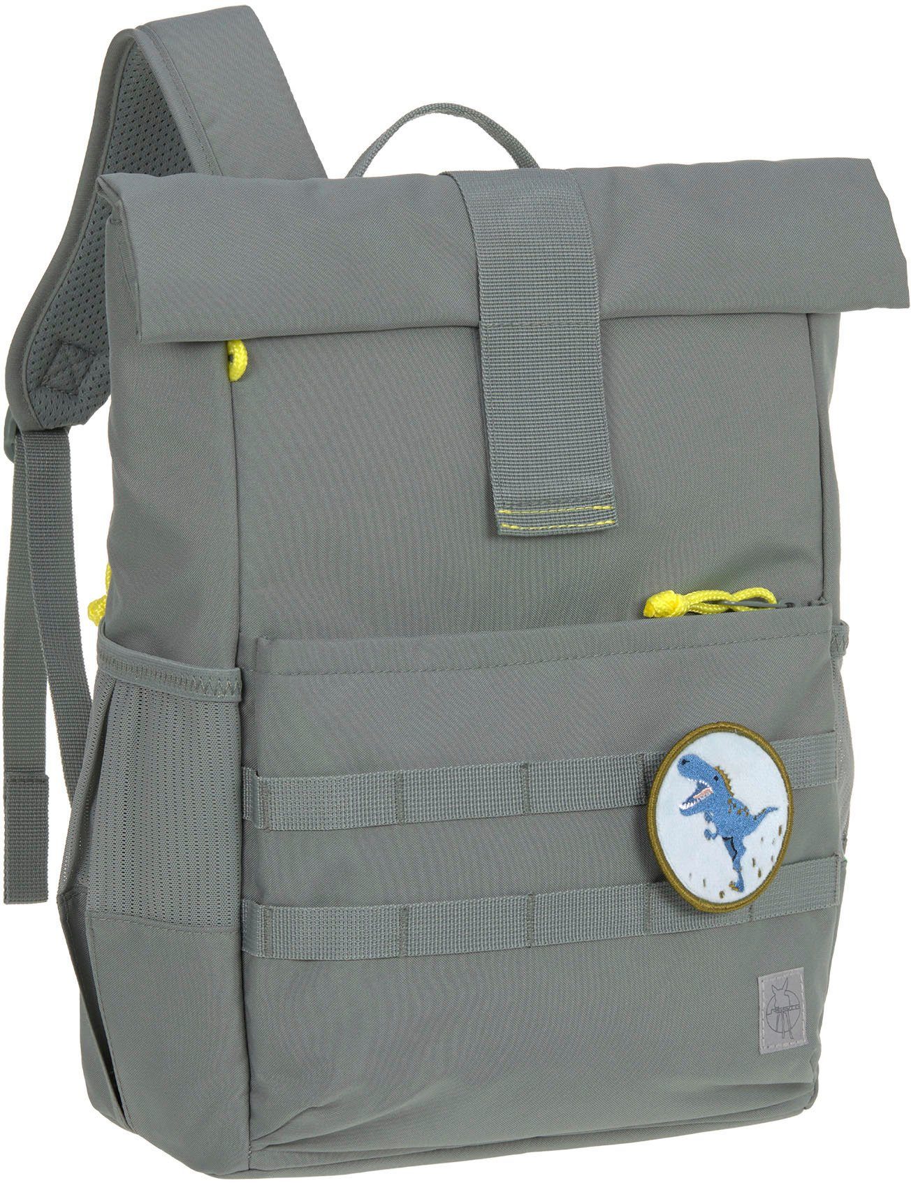 Rolltop Green, Mit Medium Rücken Reißverschluss-Rucksacköffnung Backpack, aus am PET-Flaschen, Kinderrucksack zusätzlicher recycelten LÄSSIG