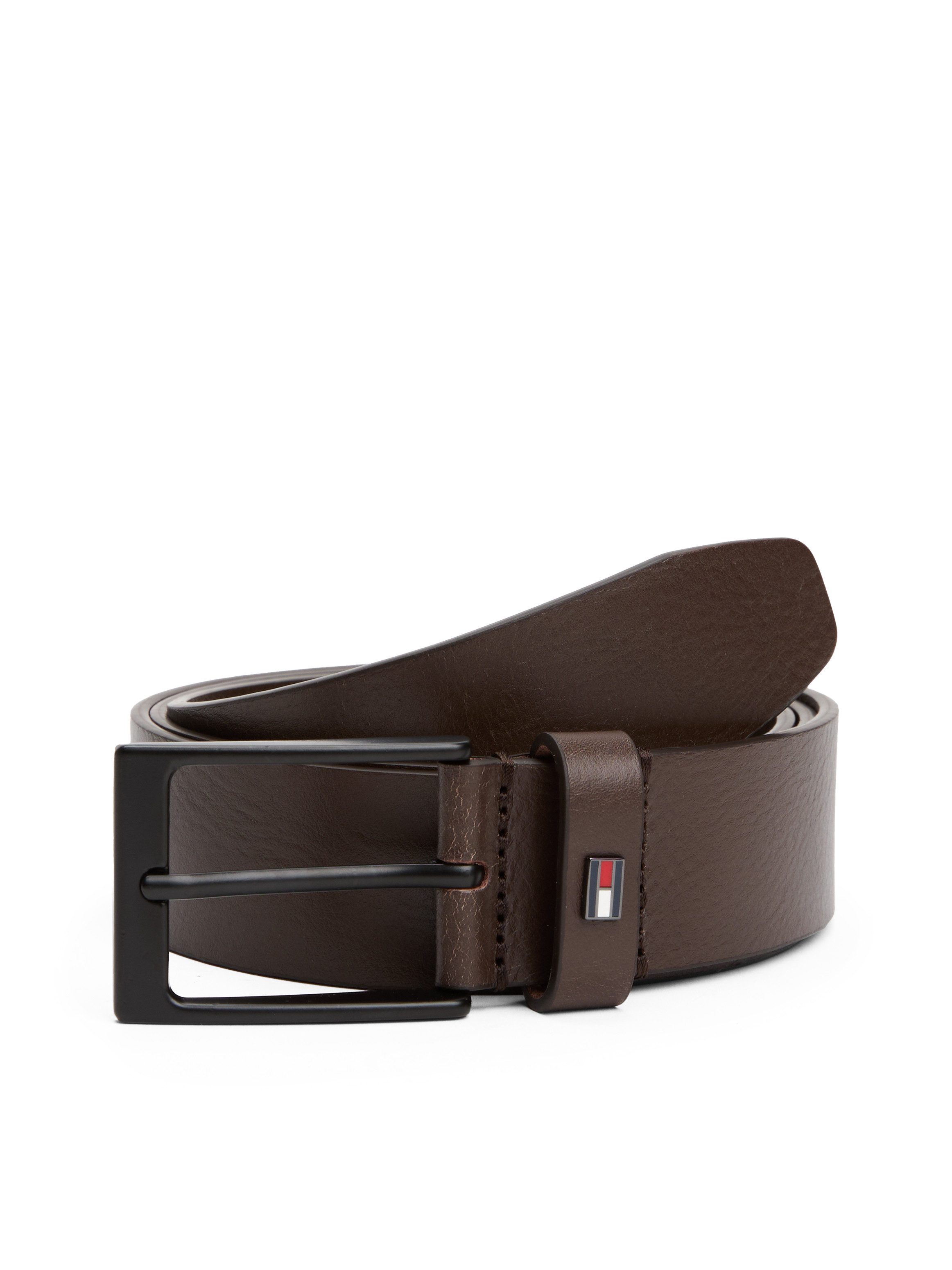 Tommy Hilfiger Ledergürtel LAYTON 3.5 Metallpatch, günstig online kaufen