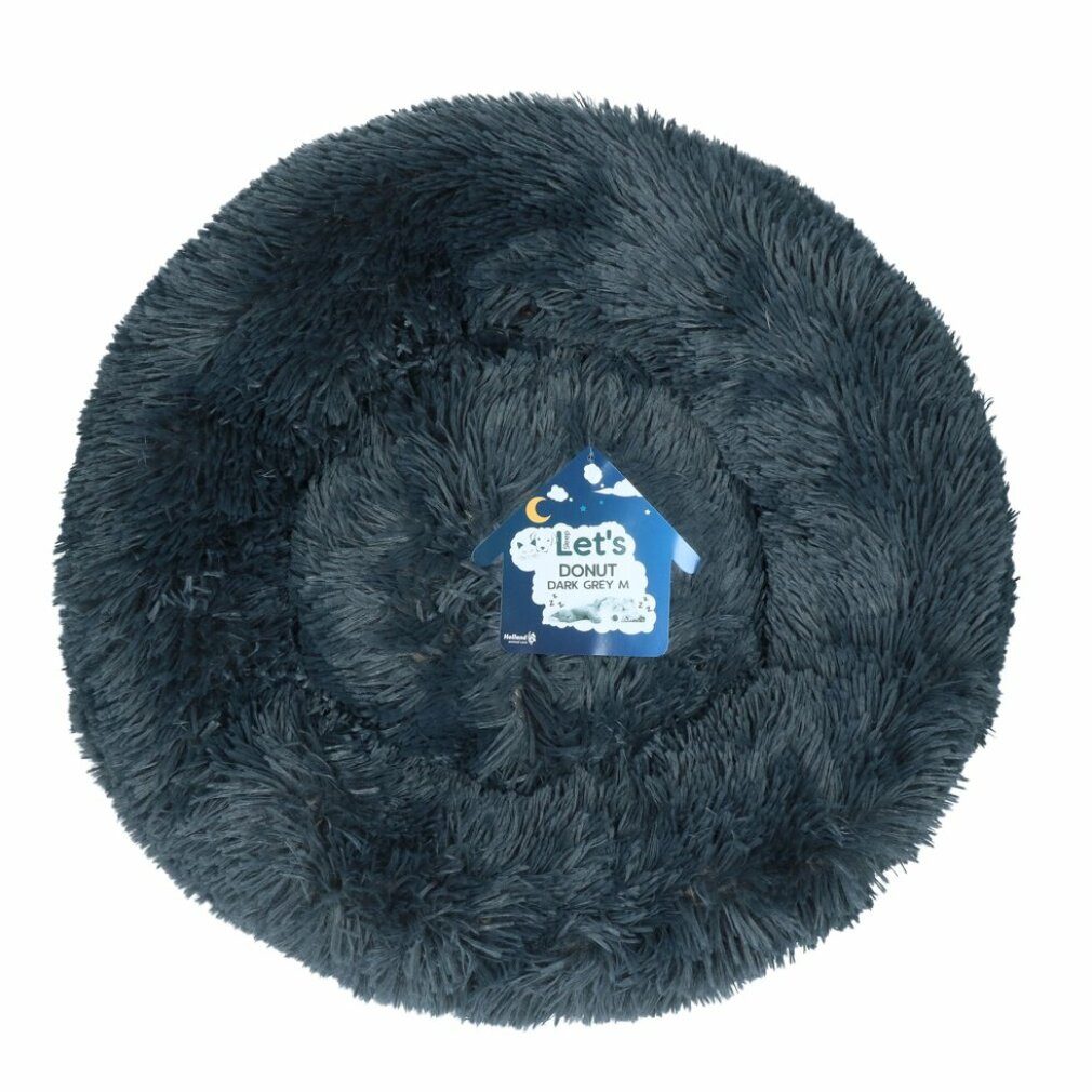 Let's Bands Tierkissen Sleep Donut 50 cm Dunkelgrau