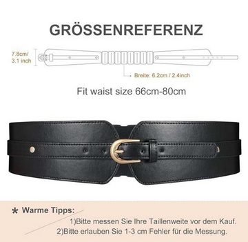 Coonoor Taillengürtel ElastischerHüft-Gürtel, für alle Gelegenheiten (Taillenumfang 70-83cm)