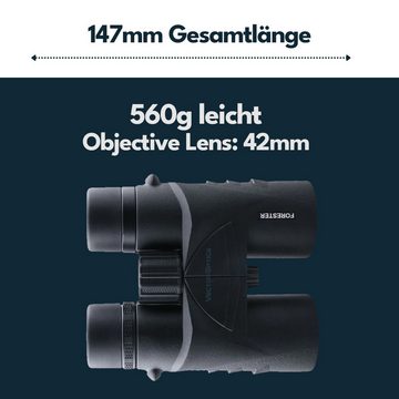 Vector Optics Vector Optics SCBO-02 Forester 10x42 Binocular (Ideal für Ourdoor, Sport, Freizeit, Jagd oder Theater)