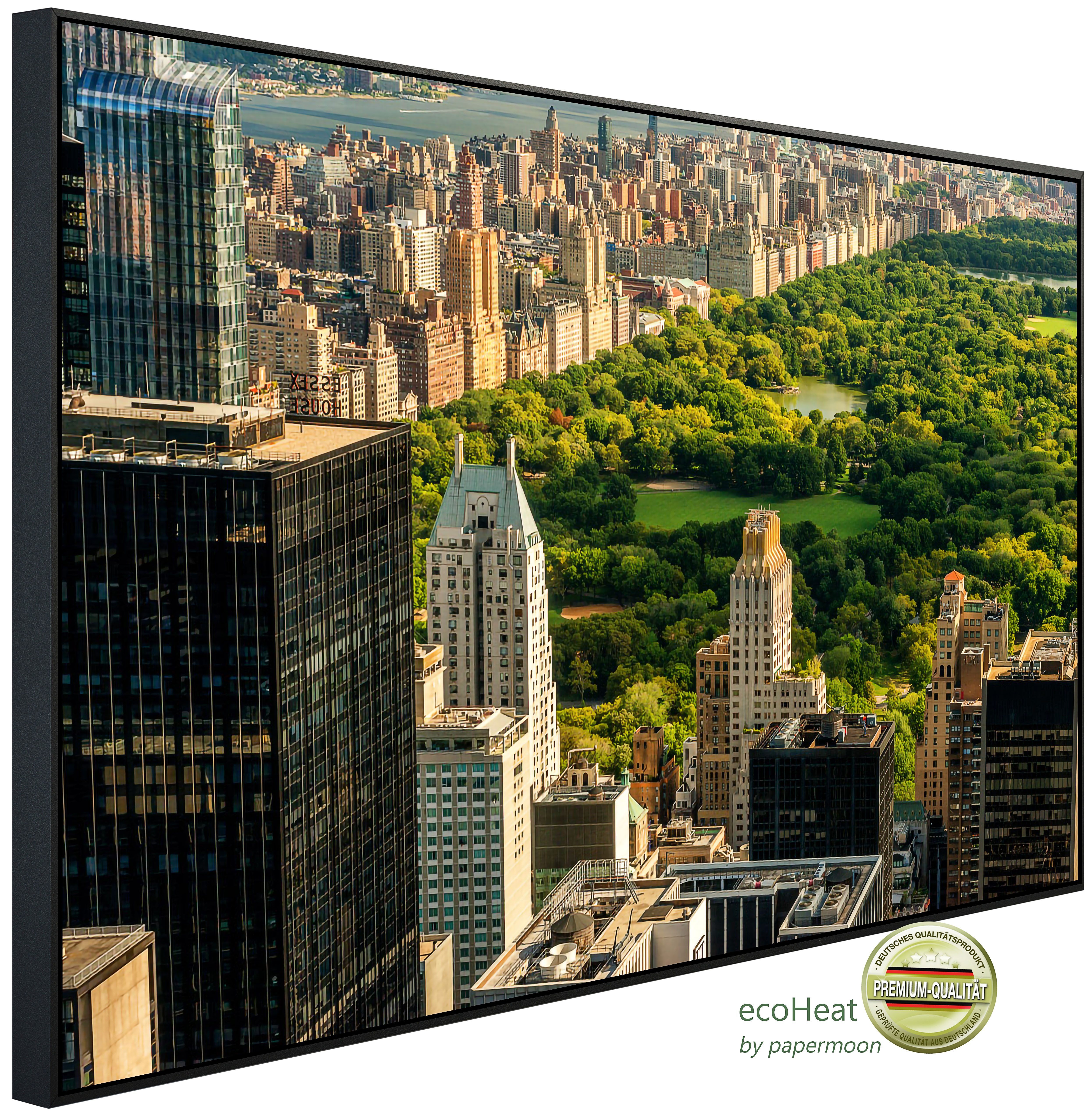 Papermoon Infrarotheizung INFRAROT-BILD-HEIZUNG, Central Park Manhattan, TÜV-Rheinland/GS zertifiziert, angenehme Strahlungswärme