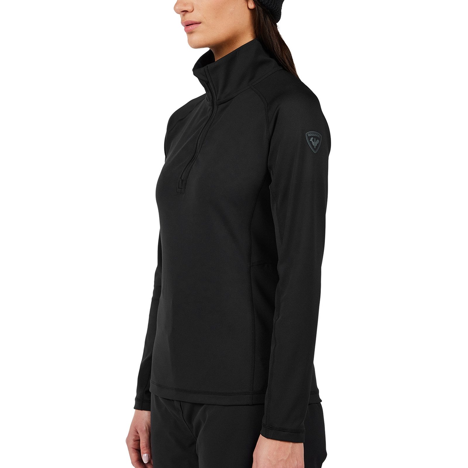 Rossignol Stehkragenpullover Midlayer Stretch mit praktischem Half-Zip