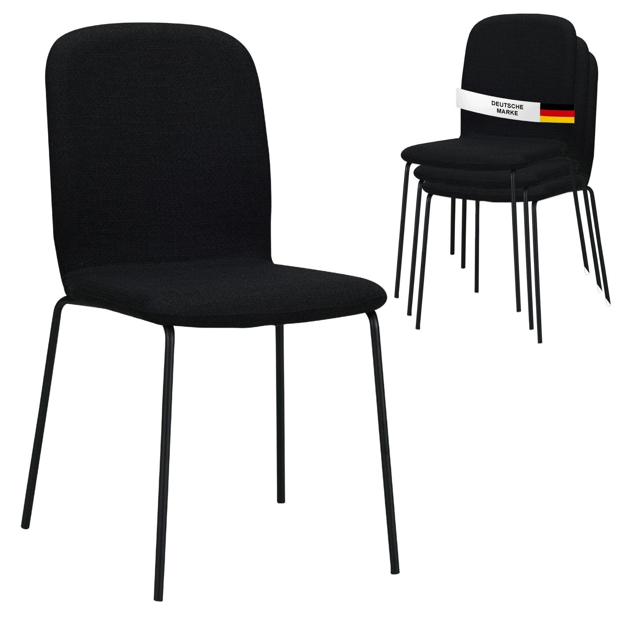 Albatros International Esszimmerstuhl Esszimmerstuhl ENNA 4er günstig online kaufen