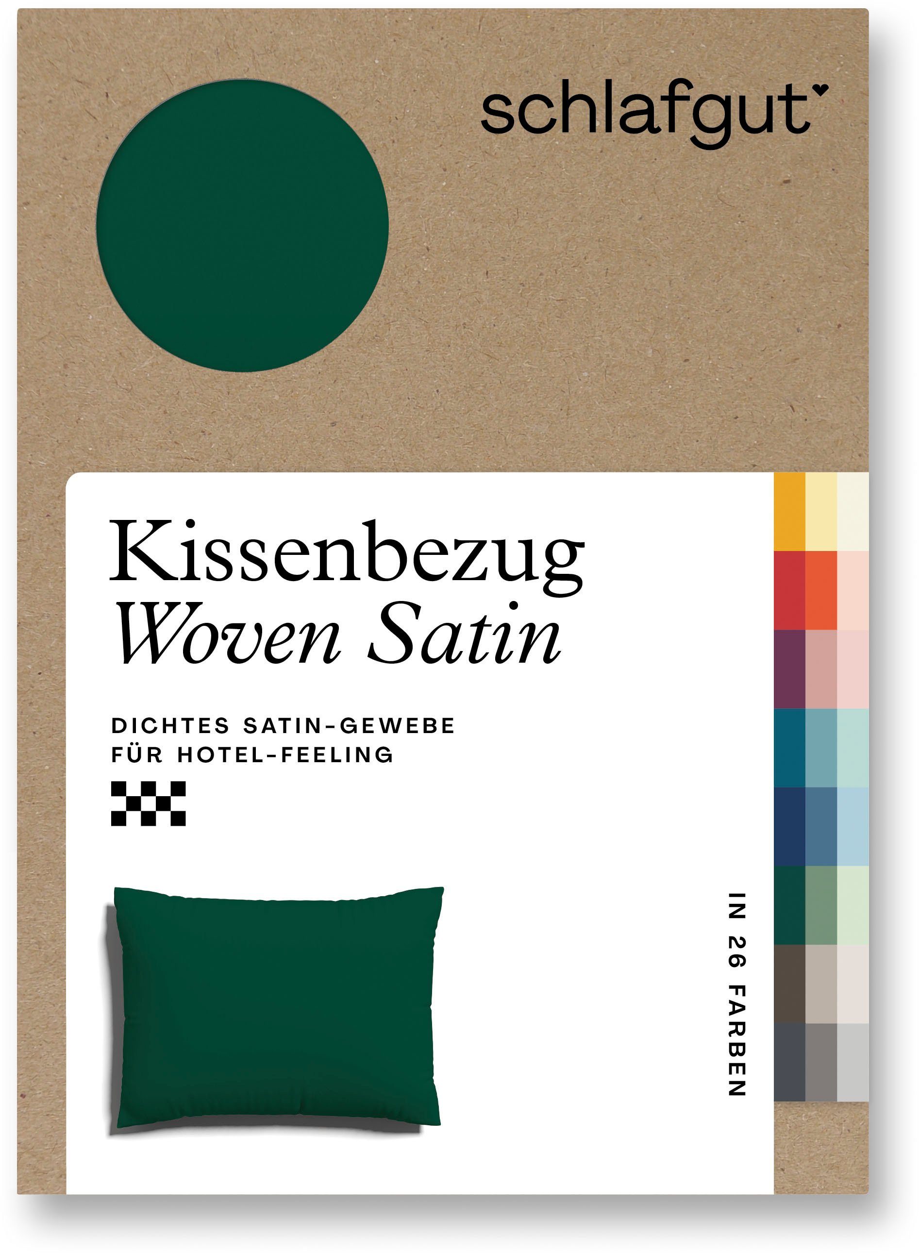 Schlafgut Kissenbezug Woven Satin aus Mako-Baumwolle, günstig online kaufen