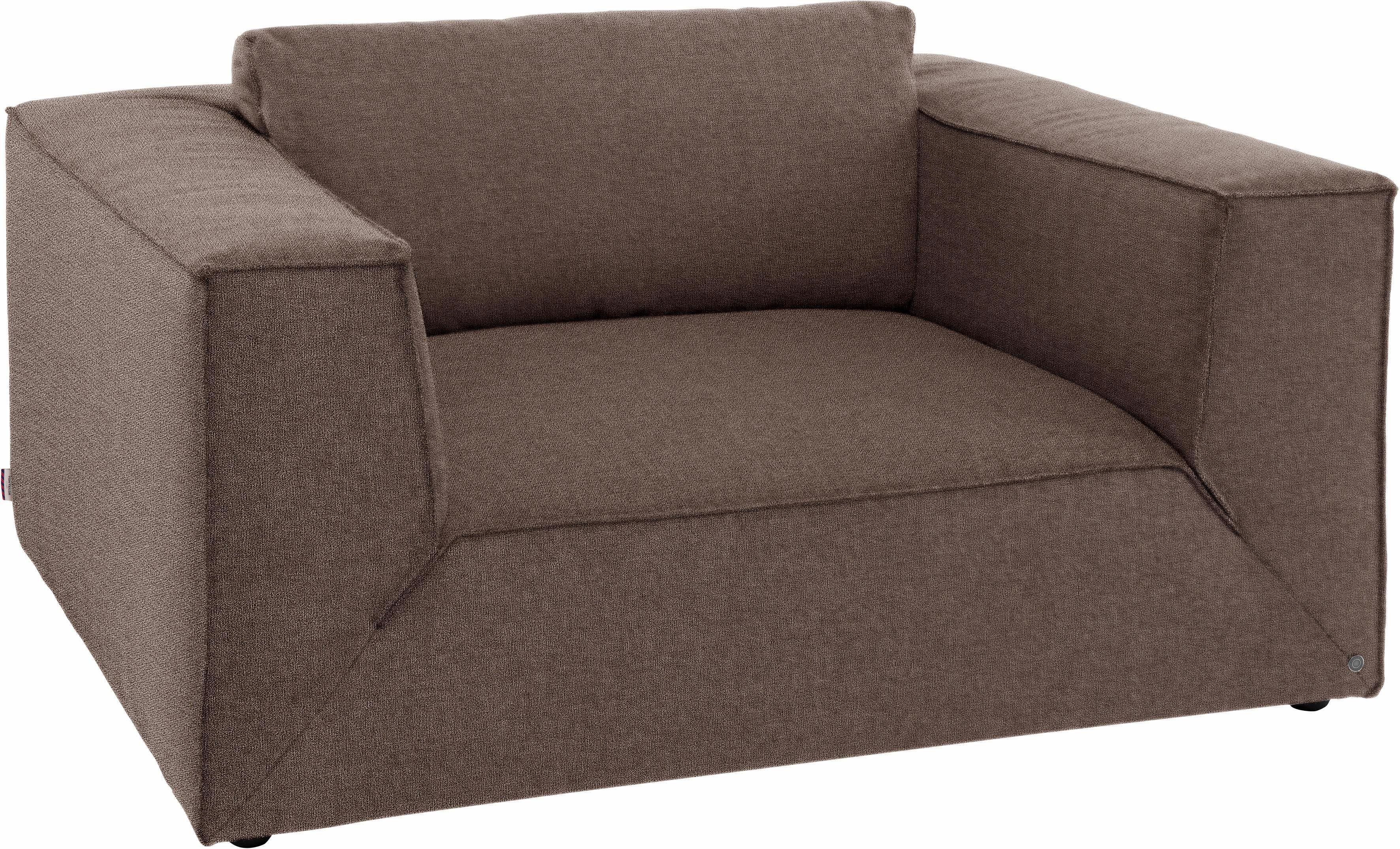 Tom Tailor Loveseat Big Cube Style Mit Bequemen Stegkissen Extra Grosse Sitztiefe Breite 147 Cm Online Kaufen Otto