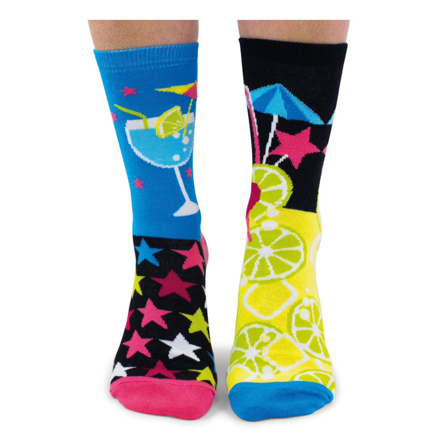 United Oddsocks Freizeitsocken Mojitoes Cocktail Oddsocks Socken in 37-42 im 6er Set