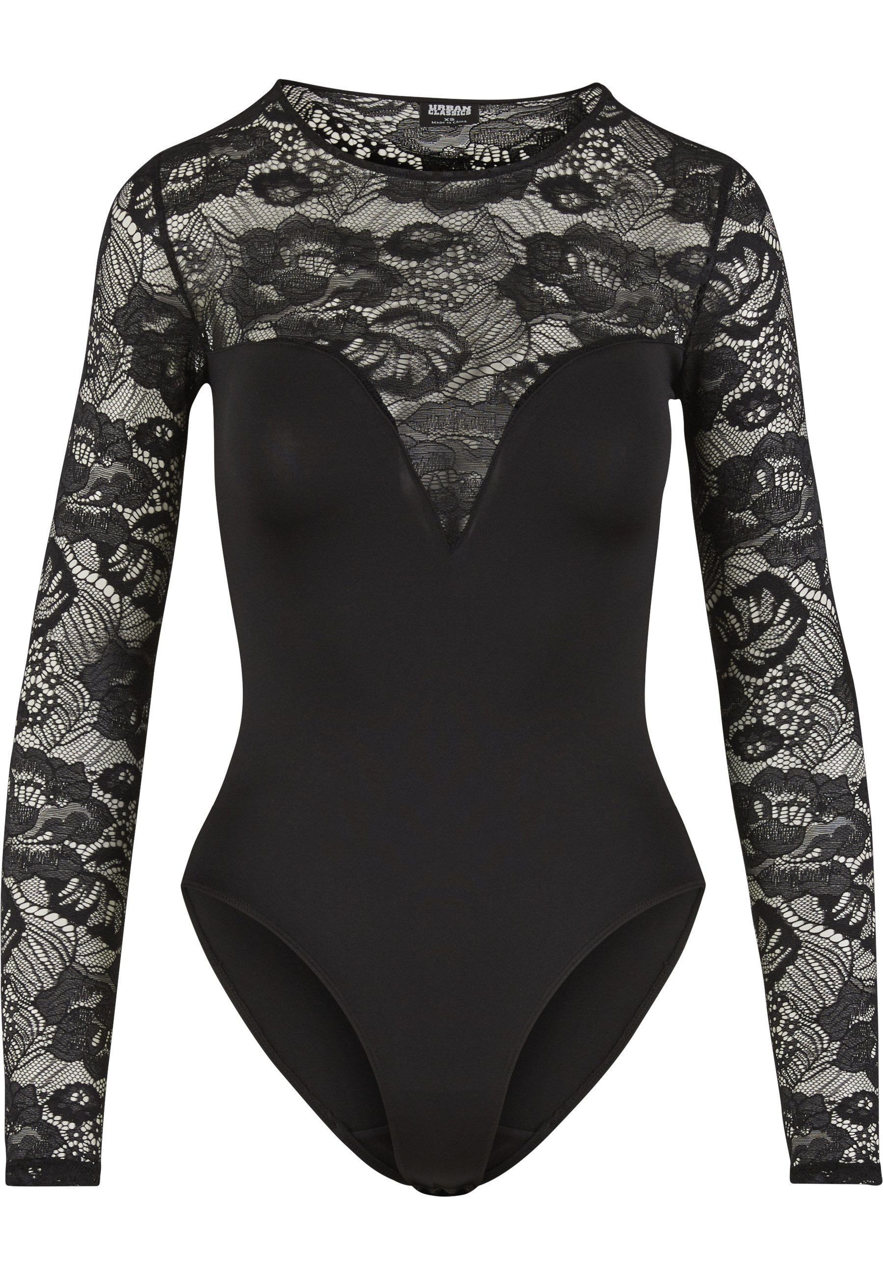 URBAN CLASSICS Body Urban Classics Ladies Round Neck Lace Body