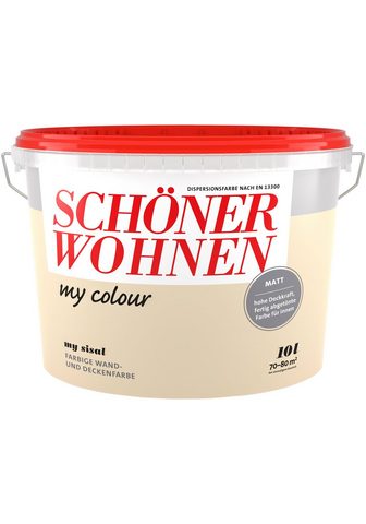 Красивый WOHNEN FARBE Wand- и Deckenfa...