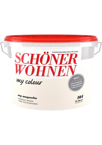 Красивый WOHNEN FARBE Wand- и Deckenfa...