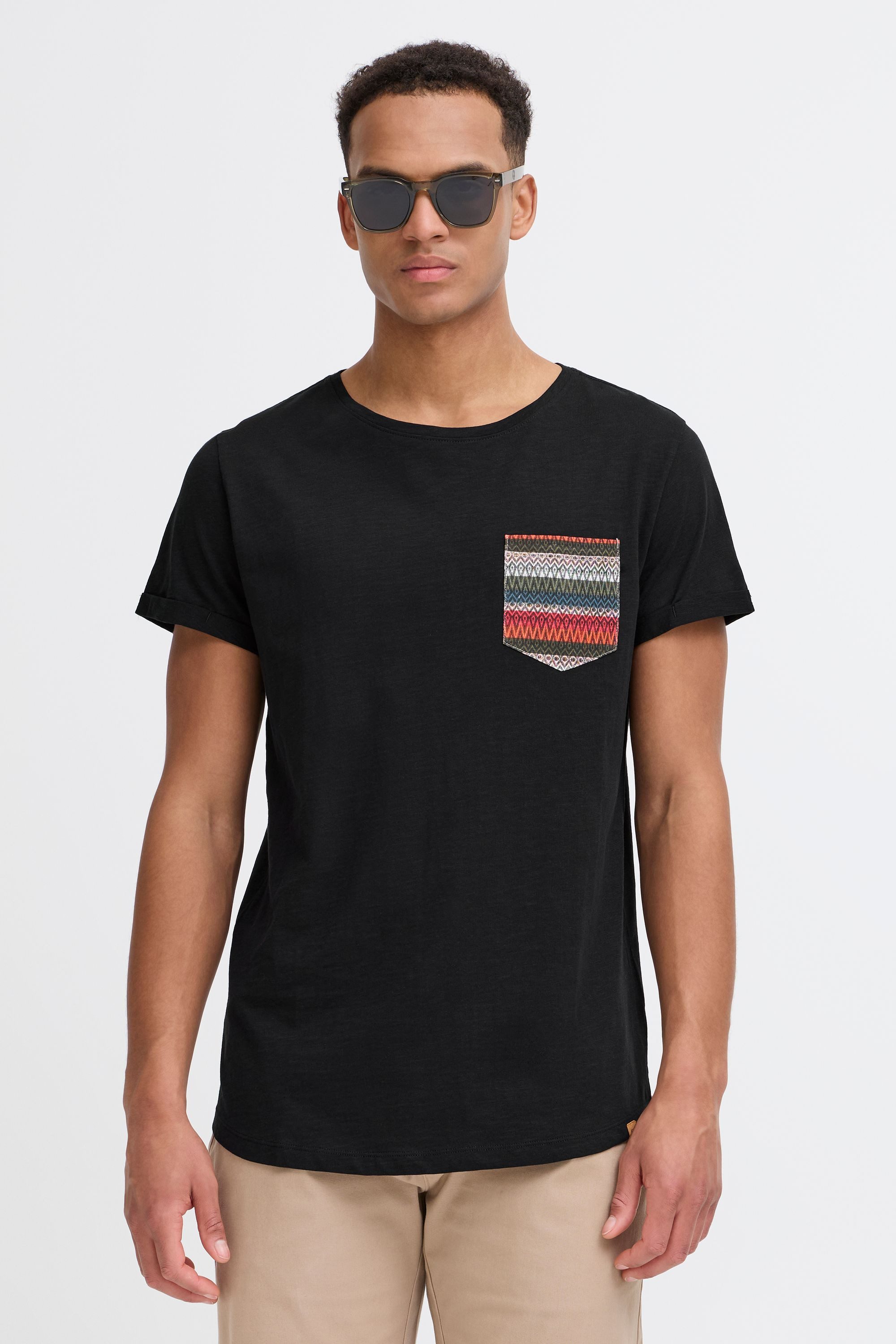 Blend T-Shirt BHElandro Klassisches T-Shirt mit Rundhalsausschnitt
