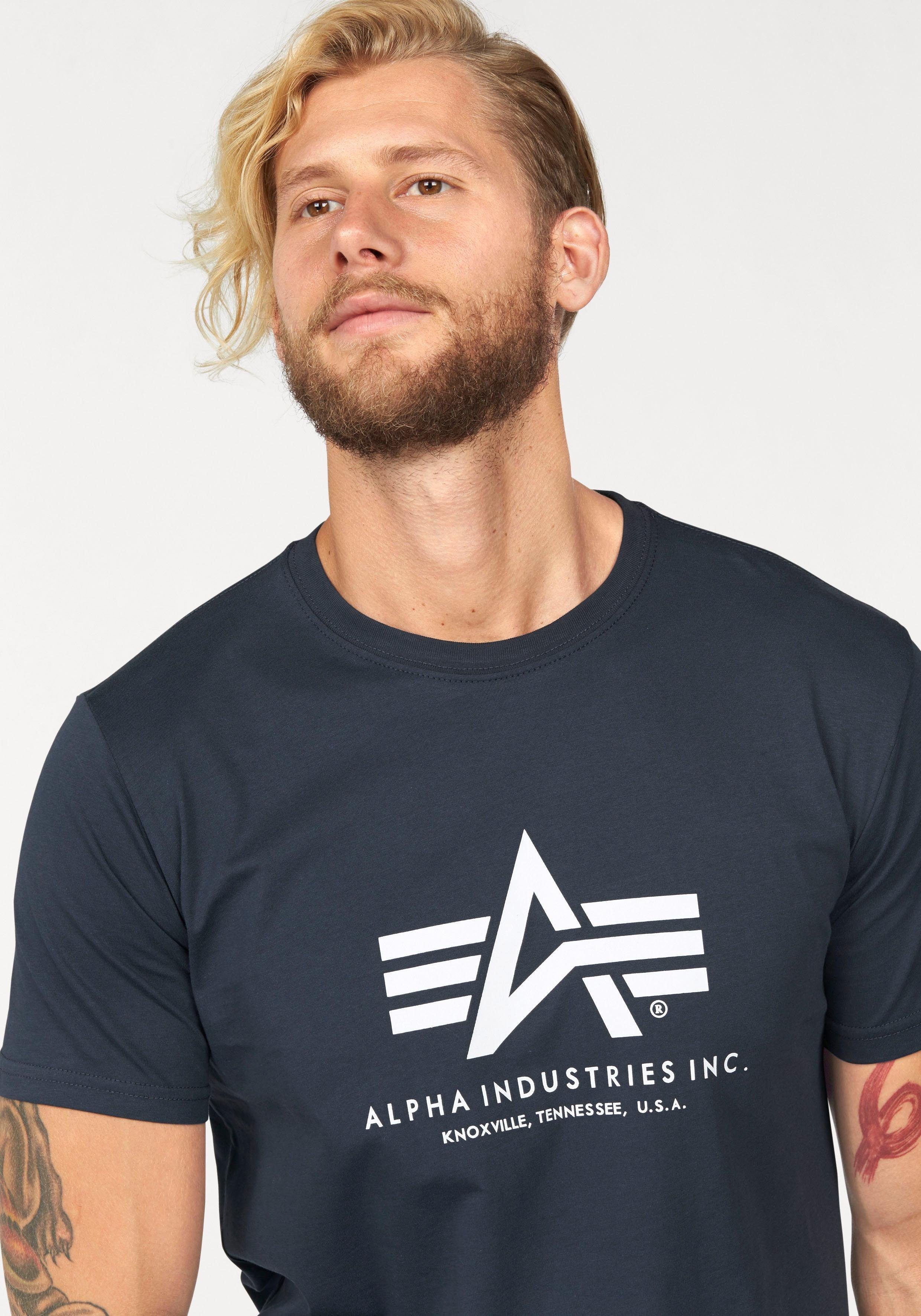 Alpha Industries T-Shirt Basic T-Shirt Baumwolle, regular fit