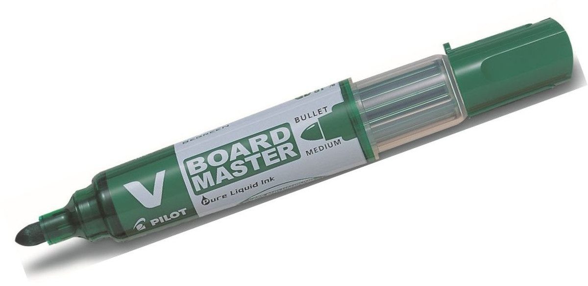 Pilot Pen Whiteboard Маркеры Белые маркеры V Board Master 2,3mm Rundspitze grün