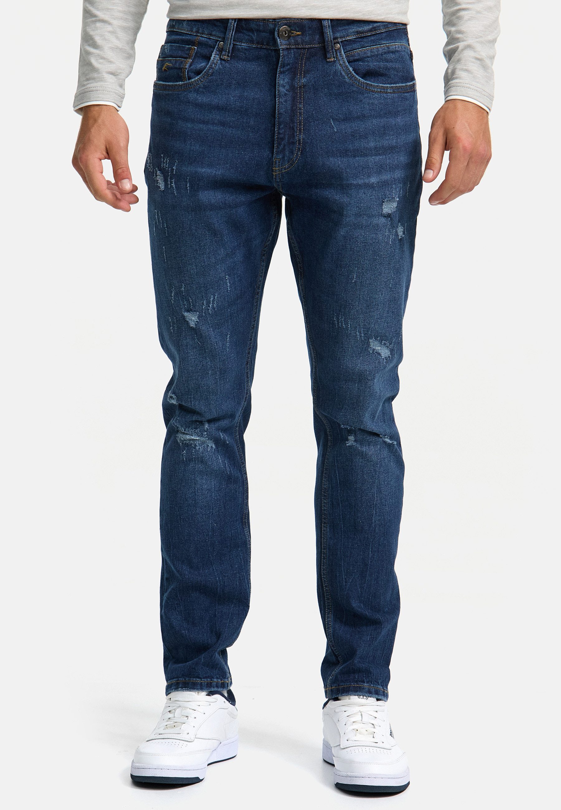 Indicode Regular-fit-Jeans INSmalinos Stylische Slim-Fit-Jeans mit günstig online kaufen