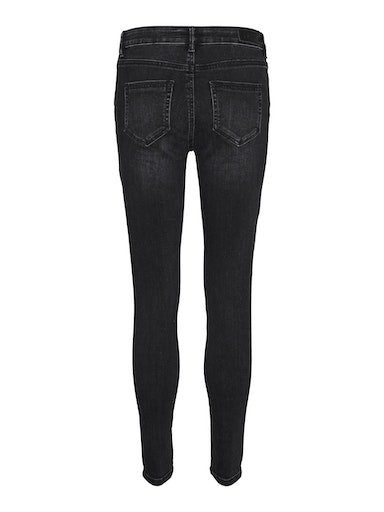 Vero Moda Skinny-fit-Jeans VMFLASH MR SKINNY JEANS LI111 NOOS Baumwollmischung mit Stretch, regular waist, skinny fit