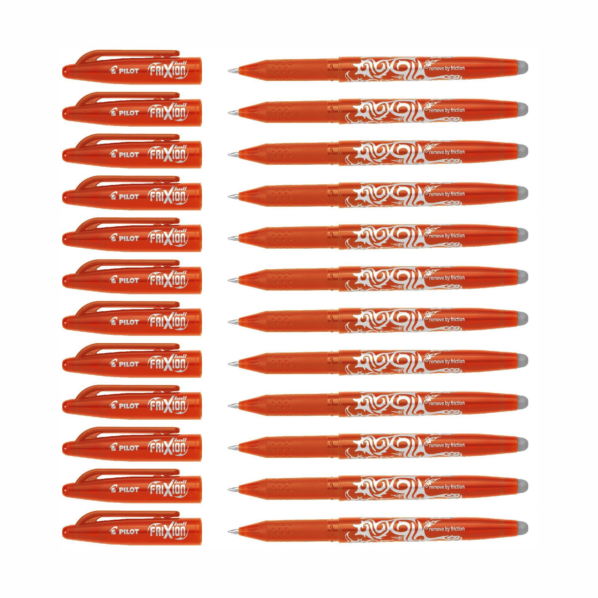 Pilot Pen Tintenroller Frixion Ball 0.7 - 12er-Set, (12-tlg)