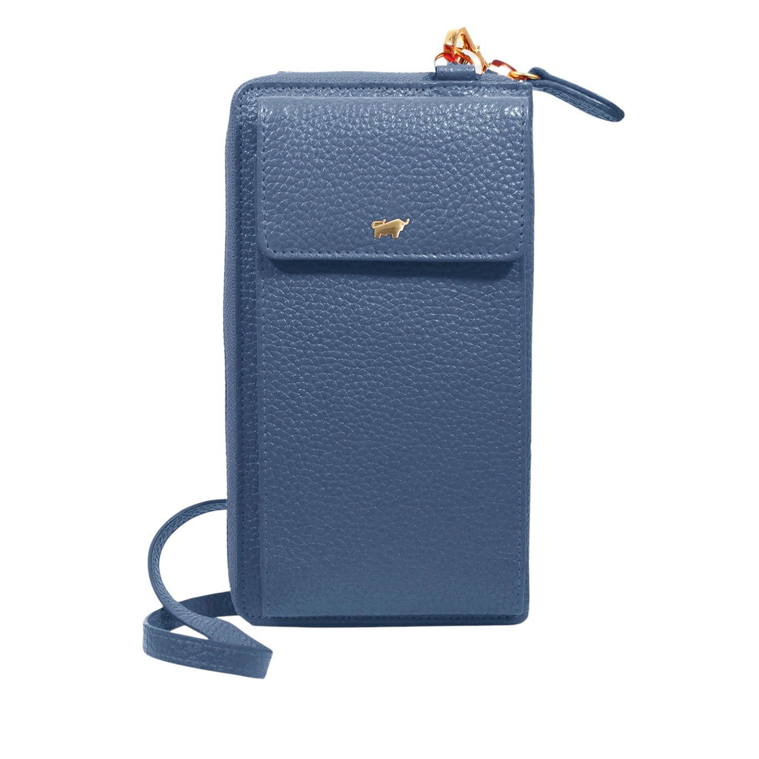 Braun Büffel Handytasche ASTI RV-Geldbörse mit Handyfach dawn blue
