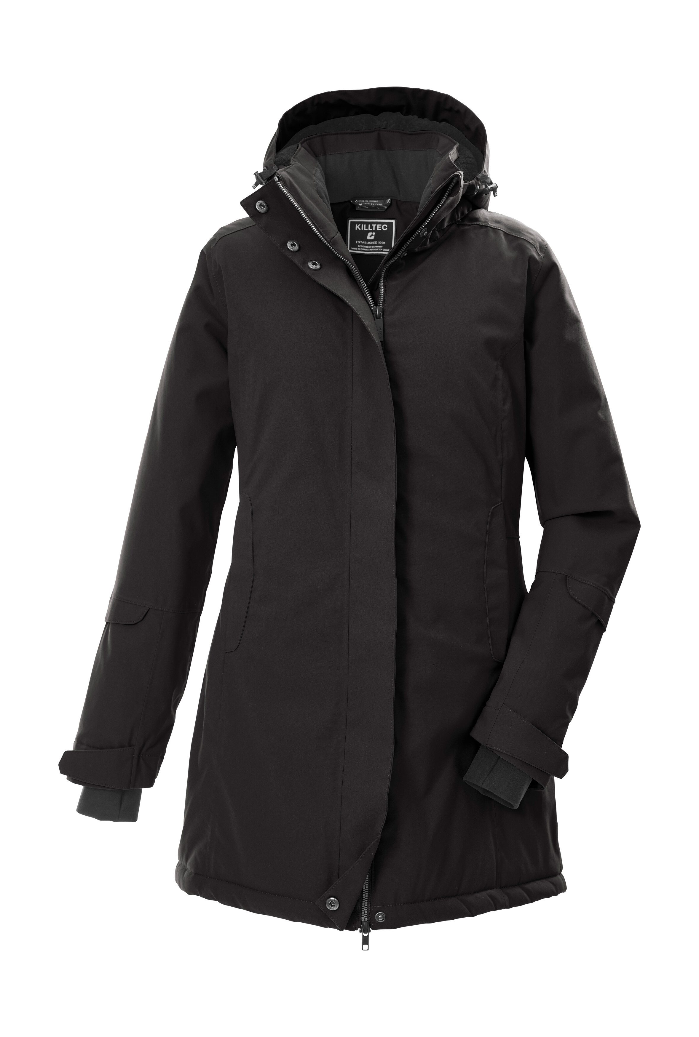 Killtec Parka KOW 20 WMN PRK Wasser- und winddichter Parka mit regulierbarer Kapuze und Stauraum