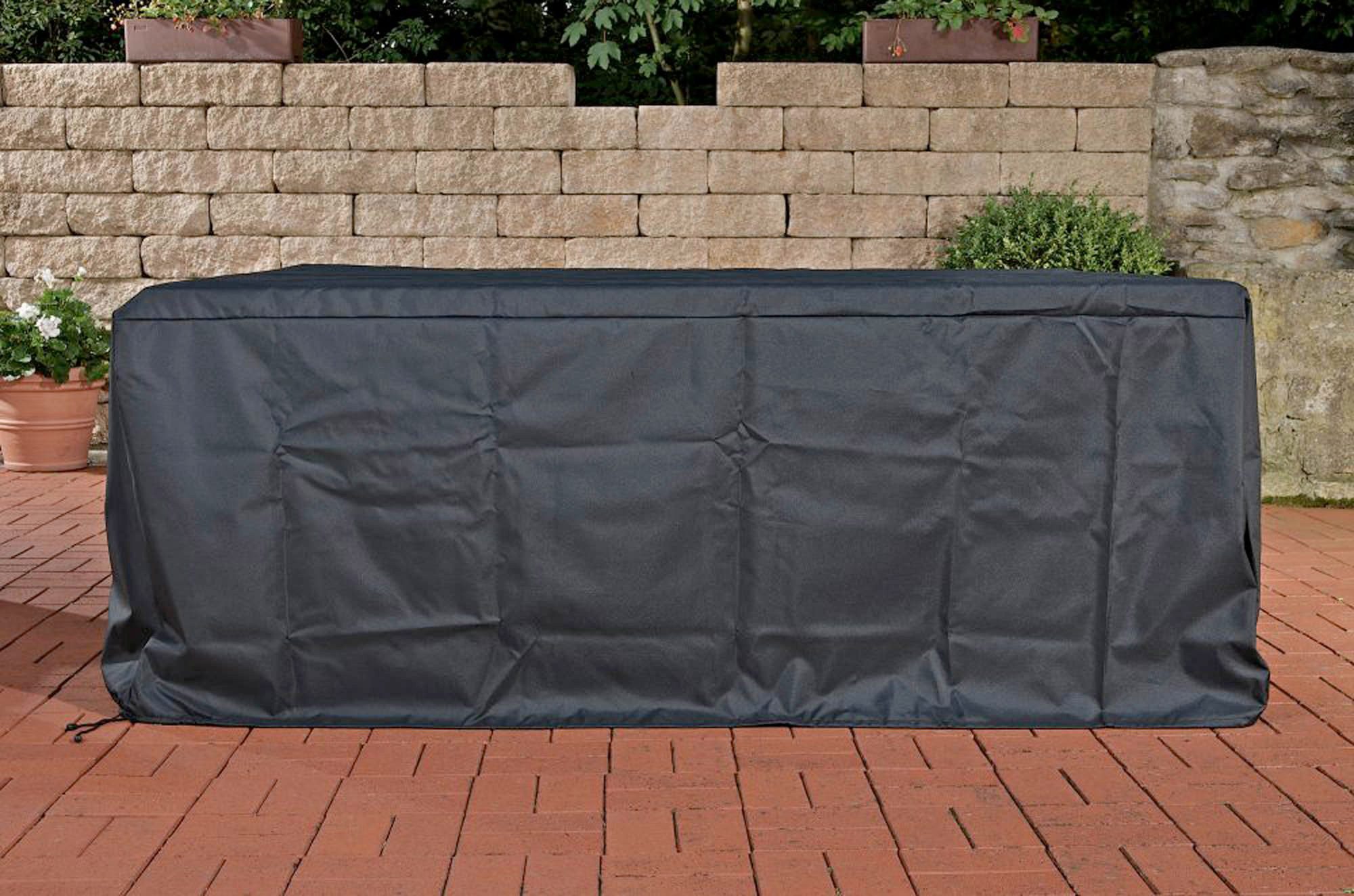 furnicato Abdeckhaube 85x68x100 cm schwarz