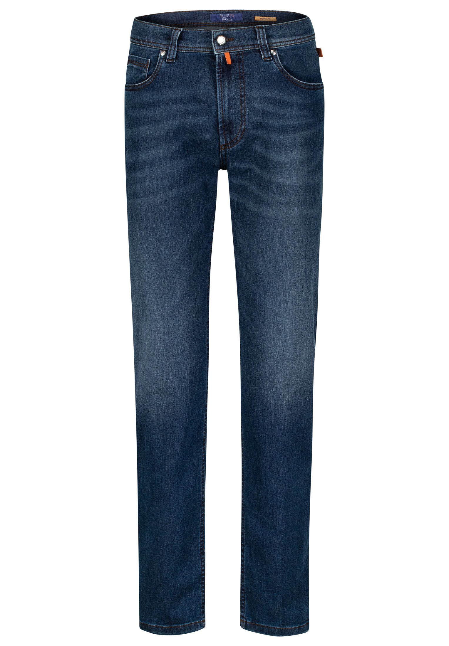Brühl Slim-fit-Jeans York DO FX in Dual FX Querstretch Denim