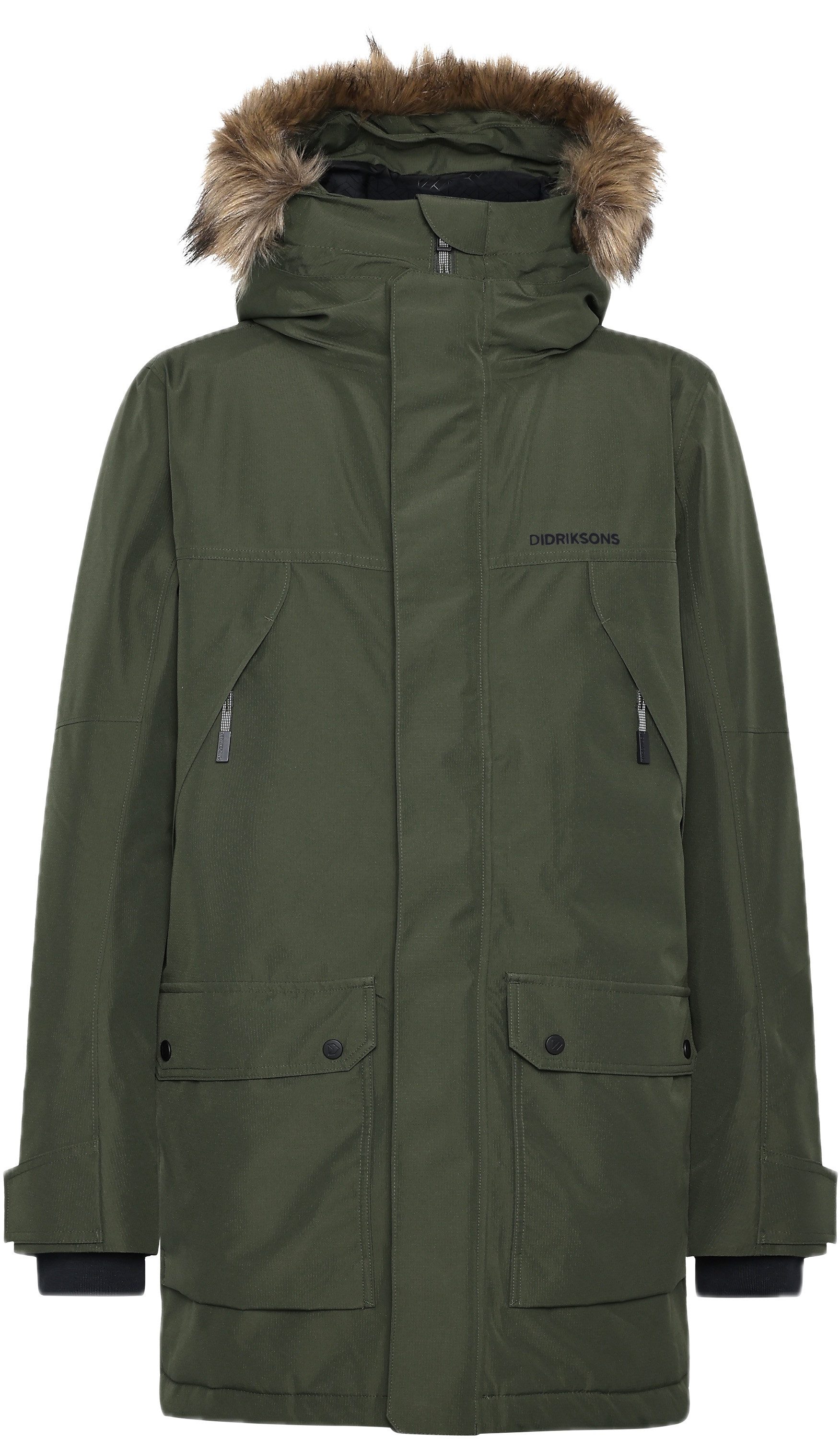 Didriksons Outdoorjacke DIDRIKSONS Rick Parka Deep Green